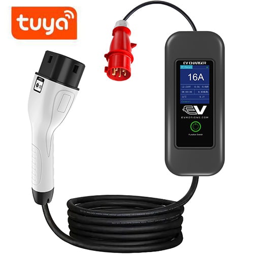1-EVMOTIONS Delta Wi-Fi EVSE Type2 (3x16A) EV Laadkabel
