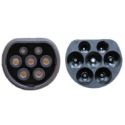 2-EVMOTIONS Delta Type2 -> Type2 (1x32A) 8m EV Laadkabel